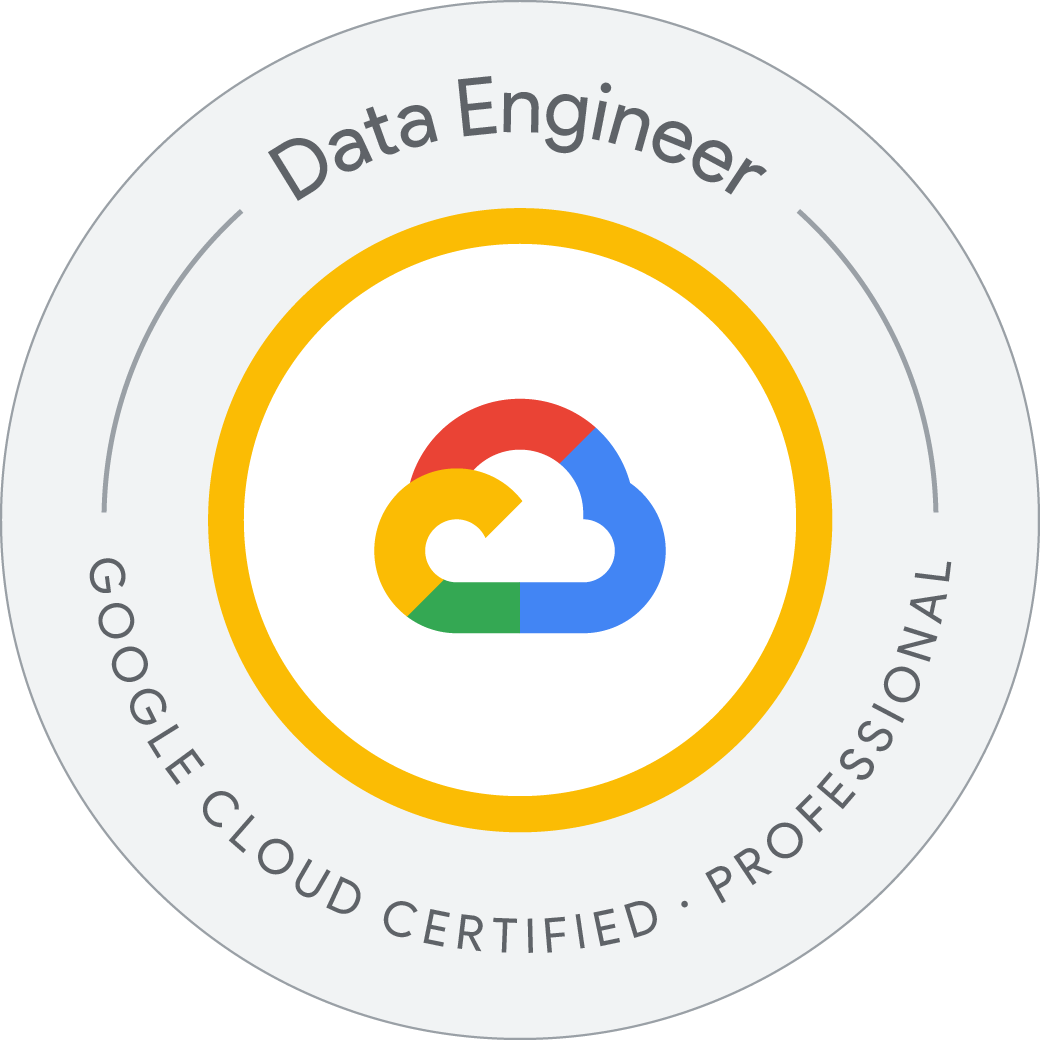 Google Certified: Professional Data Engineer